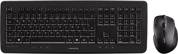 CHERRY Tastatur- und Mausset DW 5100, schwarz